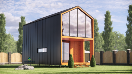 Барнхаус “Форест” – 43,4м²