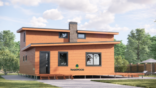 Каркасний будинок ХайТек – 179м²