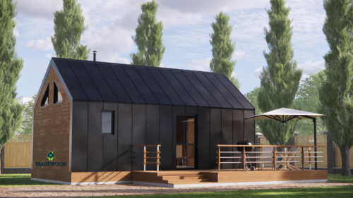 Баня барнхаус “Ворзель” – 31м²