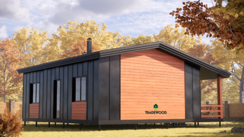 Барнхаус «Бортничи» – 63м²