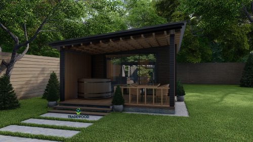 Баня “Хлепча» – 29,5м²