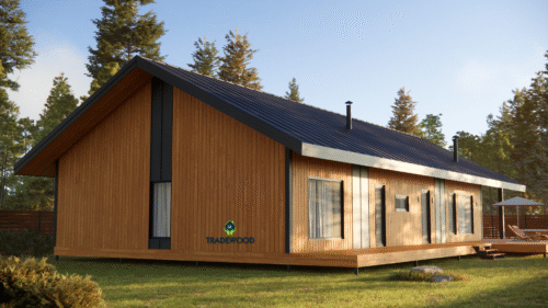 Каркасний будинок “Коломия” – 163,2м²