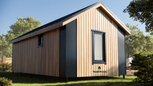 Каркасний будинок “Немирів” – 54м²