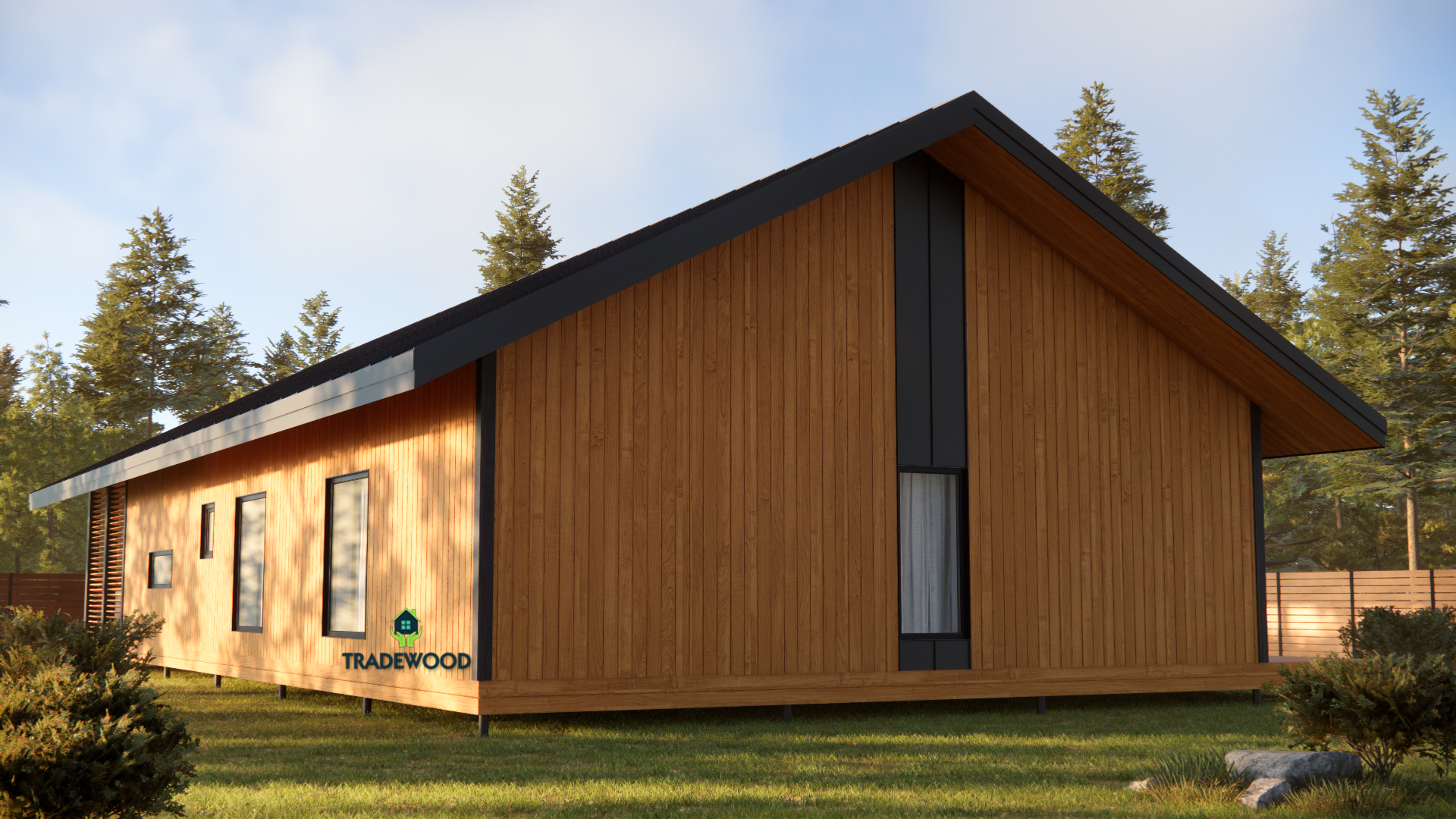 Каркасний будинок “Коломия” – 163,2м²