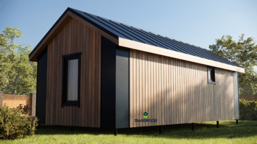 Каркасний будинок “Немирів” – 54м²