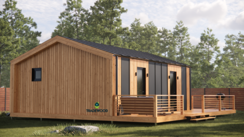 Барнхаус “Дубно” – 42м²